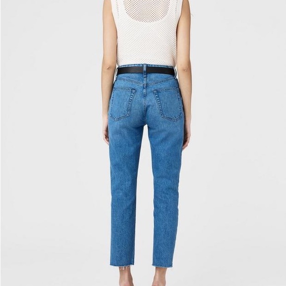 NWT RAG & BONE NINA HIGH RISE ANKLE CIGARETTE JEANS Size 29 - Picture 3 of 7